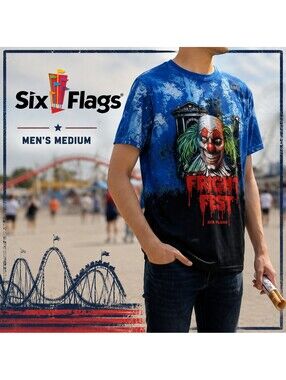 Six Flags | Men's Sz M | Medium Fright Fest shirt